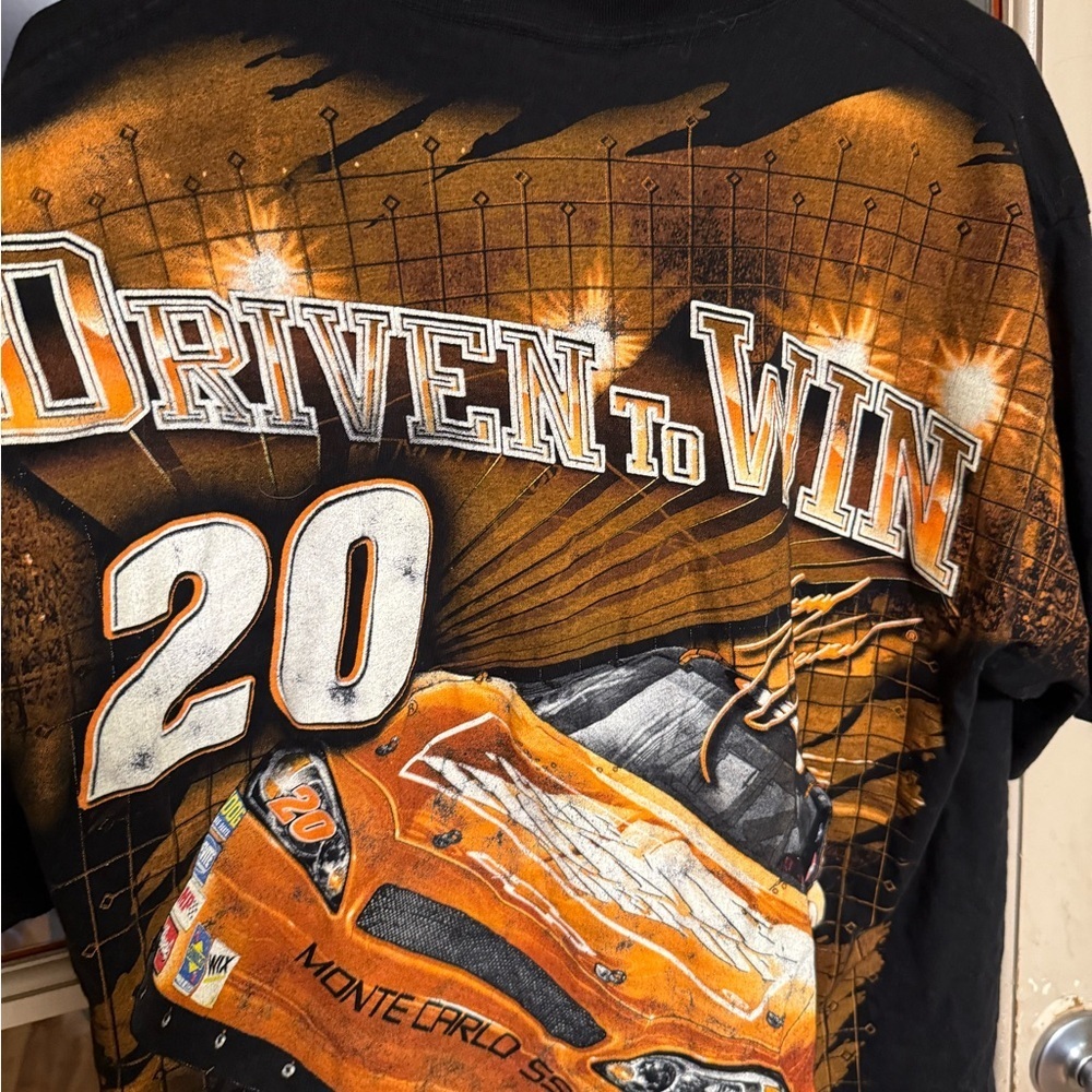 Vintage Tony Stewart NASCAR Home Depot T Shirt - Picture 6 of 7